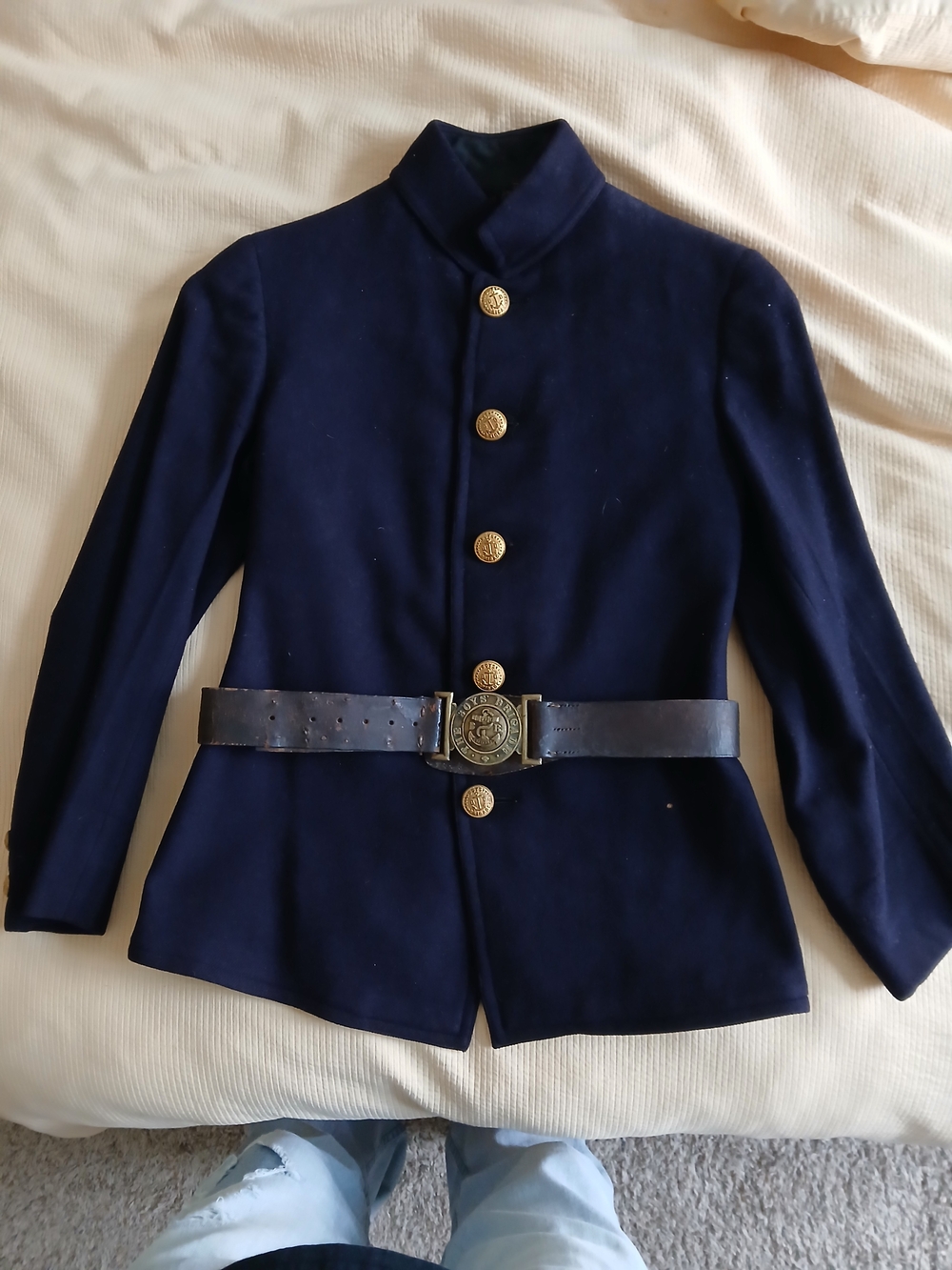 1883 1st Pattern "BOYS BRIGADE" Tunic & Belt VERY RARE - Picture 1 of 16